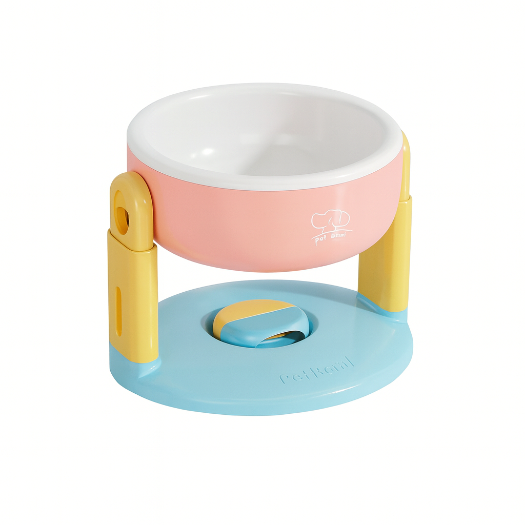 Comedero Elevado Ajustable Antideslizante para Perros – Ergonómico, Seguro y Práctico