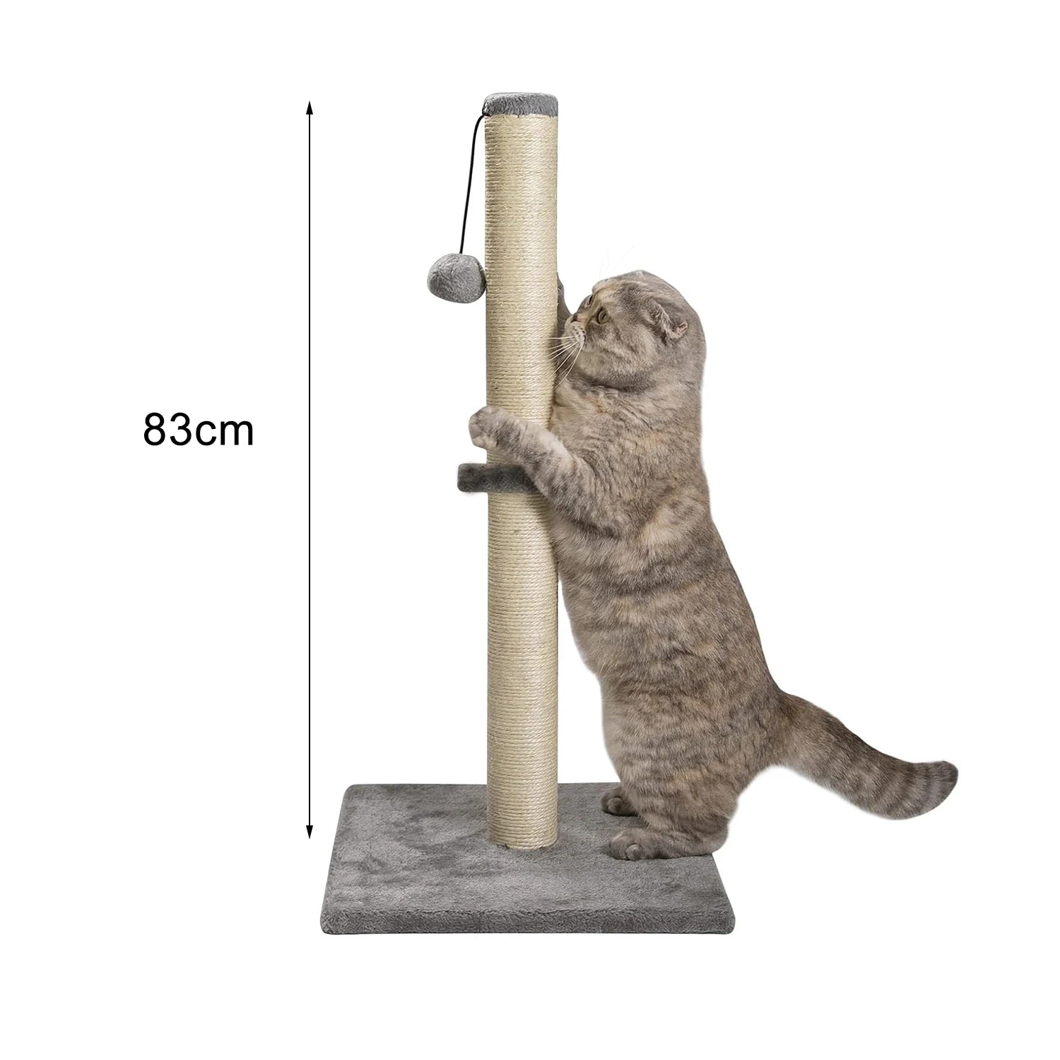 Arbre à chat en sisal naturel haute gamme