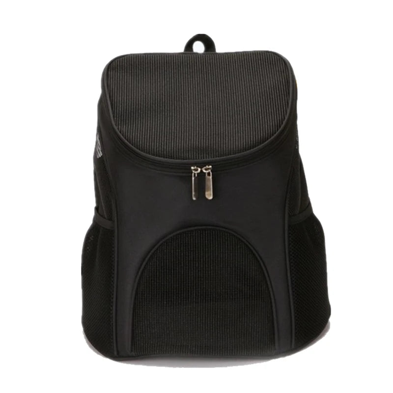 Mochila Transportadora de Malla Transpirable para Mascotas