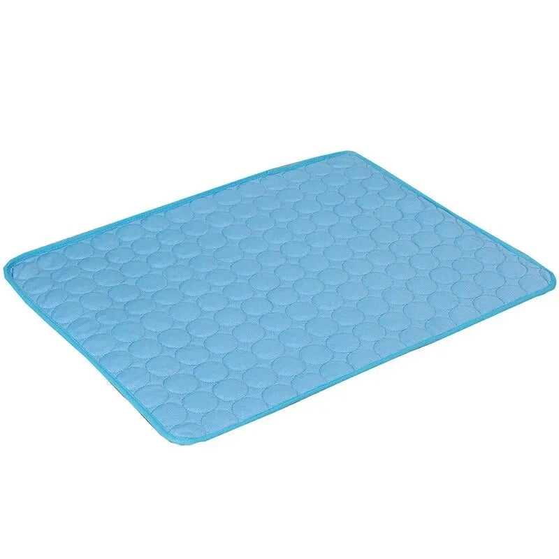 Alfombra Refrescante de Verano para Mascotas – Color Azul