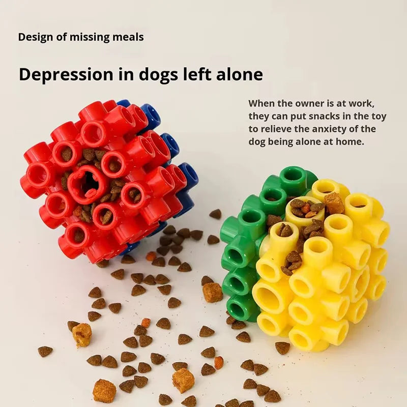 Cubo Puzle Rellenable para Perros