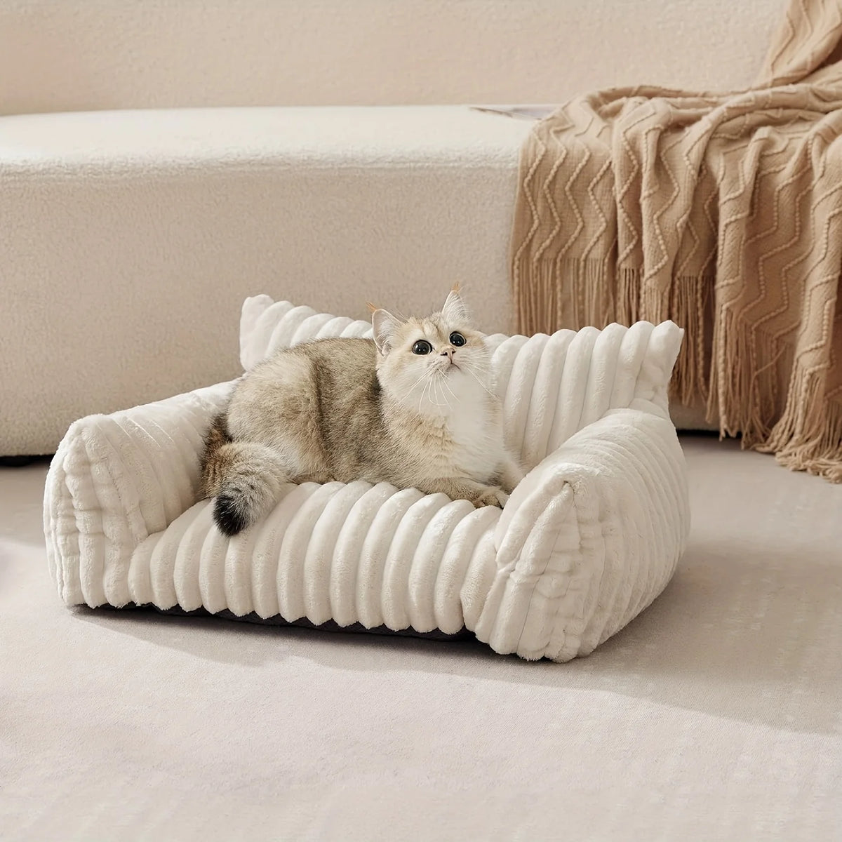 Cozy Sofa Bed for Cats and Dogs - Deep Rest