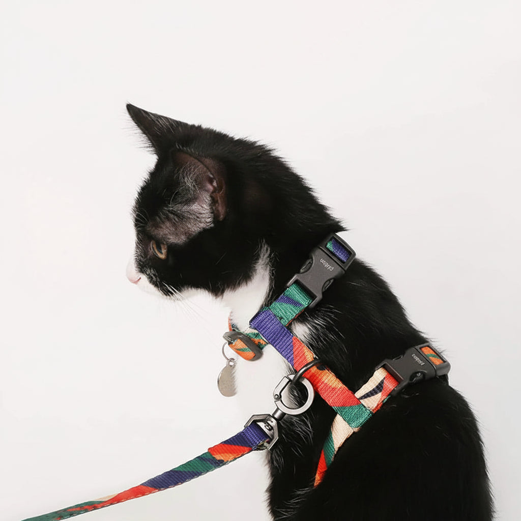 Arnés Antiescape Ligero para Gatos, con Correa