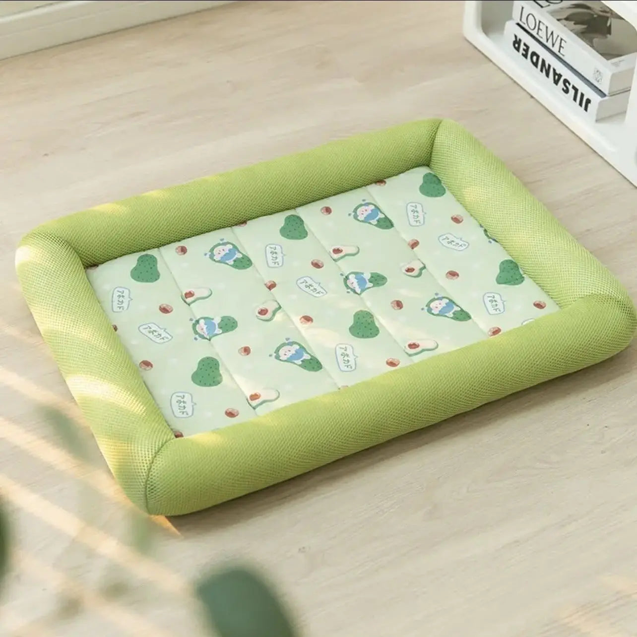 Cama Refrescante Cuadrada Lavable para Perros
