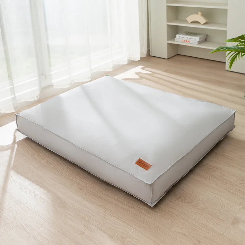 Cama Cuadrada Impermeable para Perros Pequeños y Medianos
