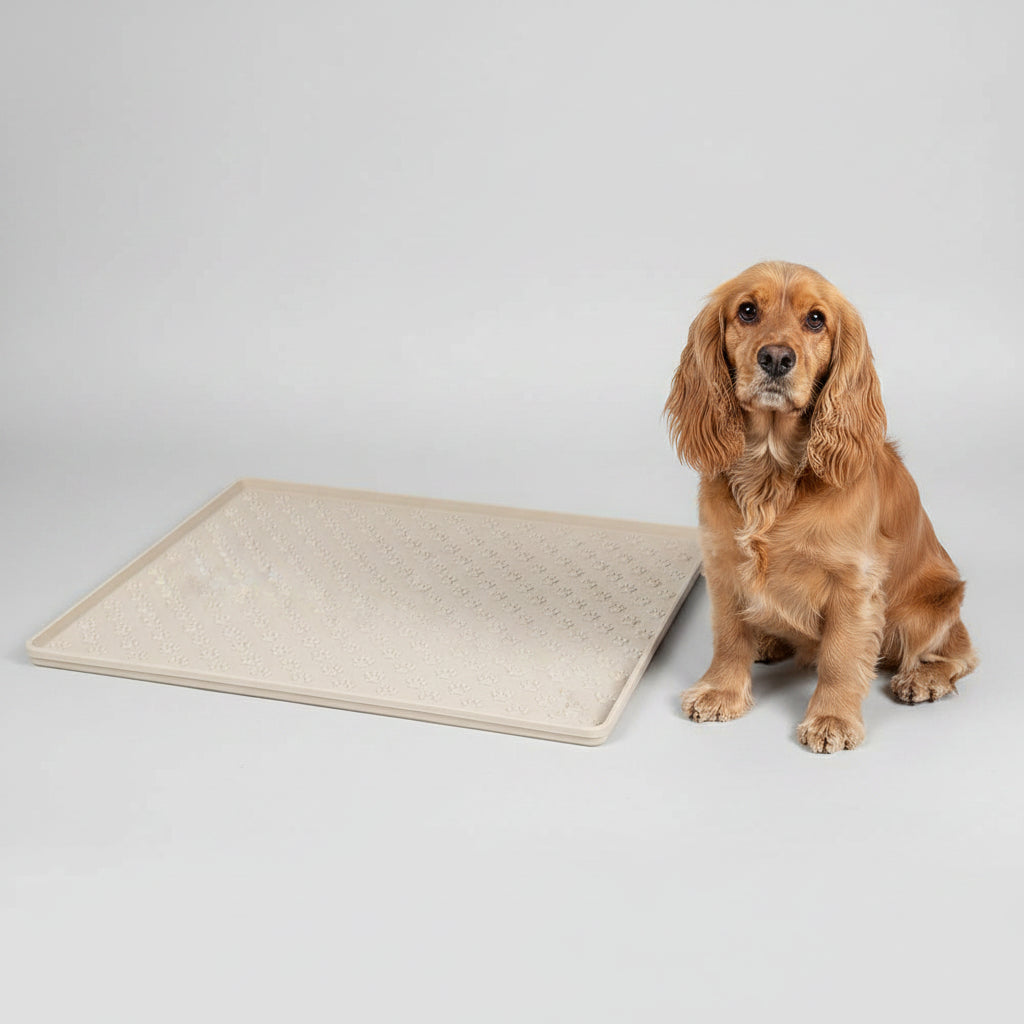 Alfombrilla de Silicona Impermeable para Perros y Gatos