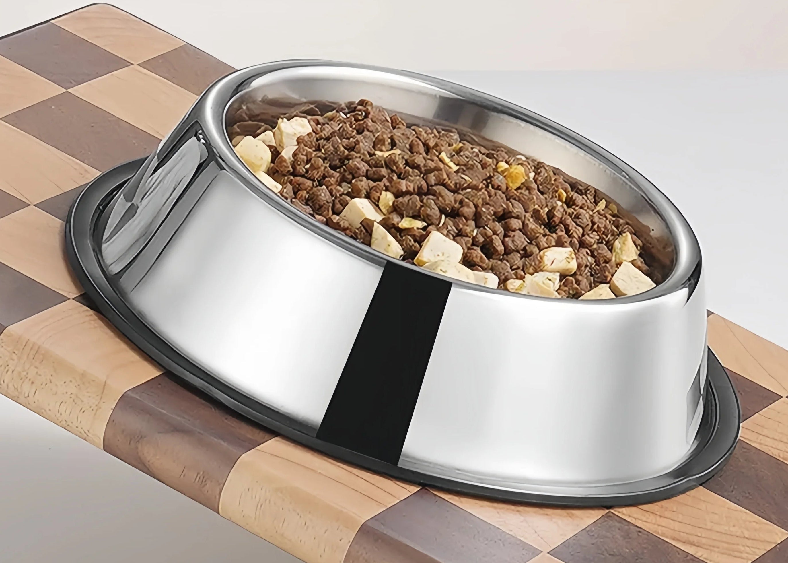 Comedero Antideslizante de Acero Inoxidable para Perros y Gatos – Resistente, Higiénico y Seguro