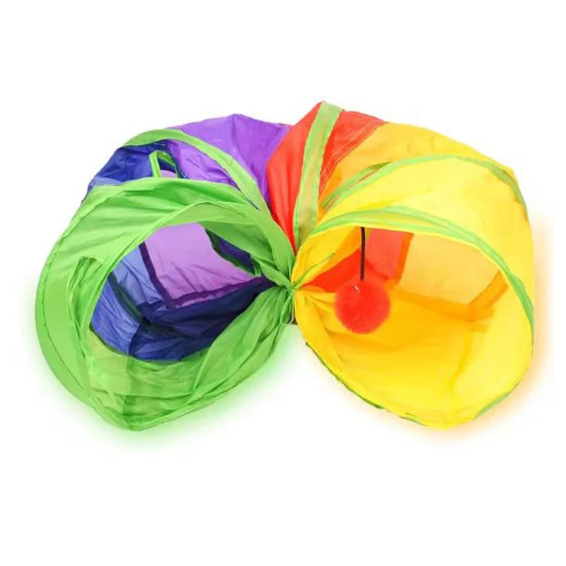 Túnel de Juegos Plegable para Gatos y Mascotas