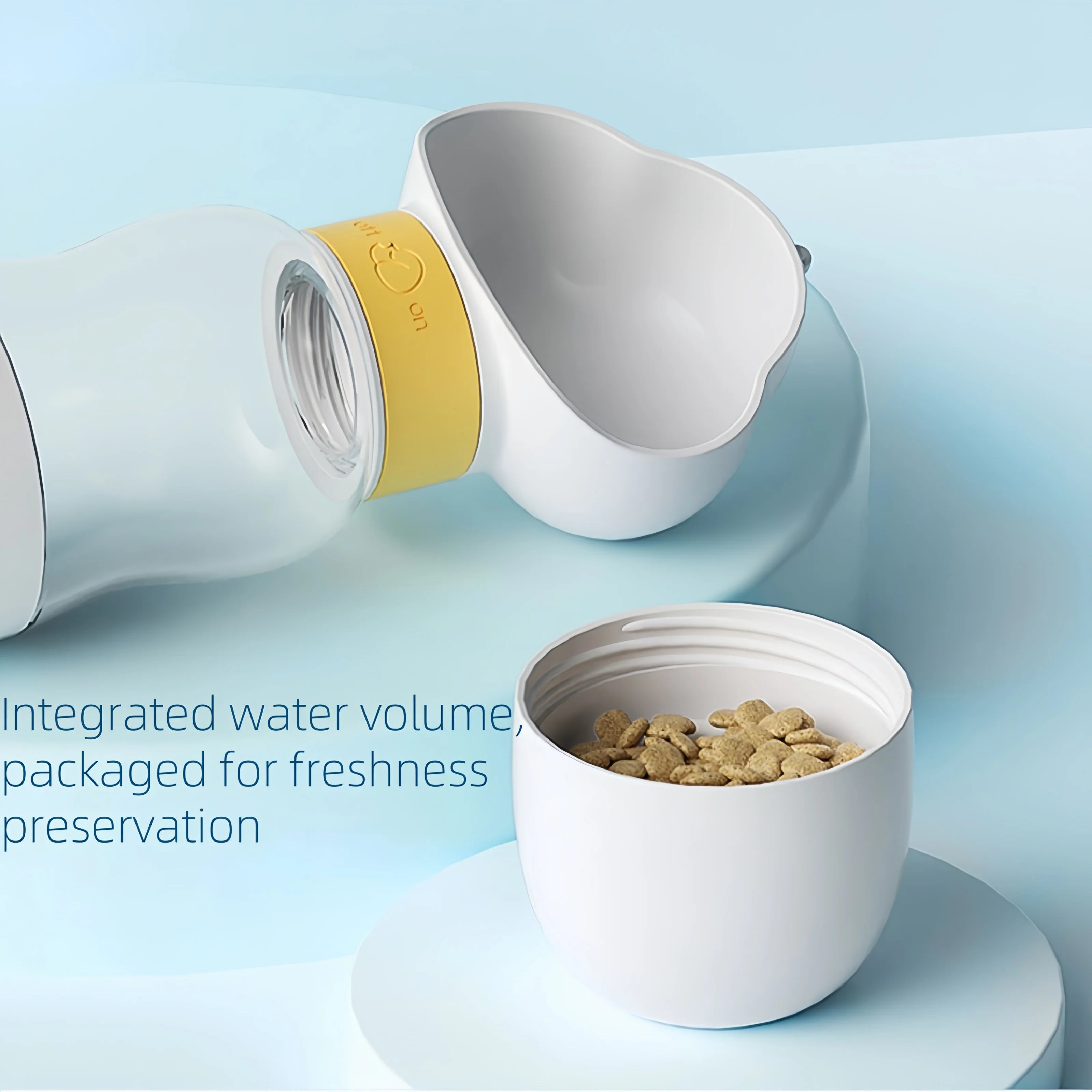 Comedero y Bebedero Portátil para Perros – Práctico, Ligero y Antiderrame