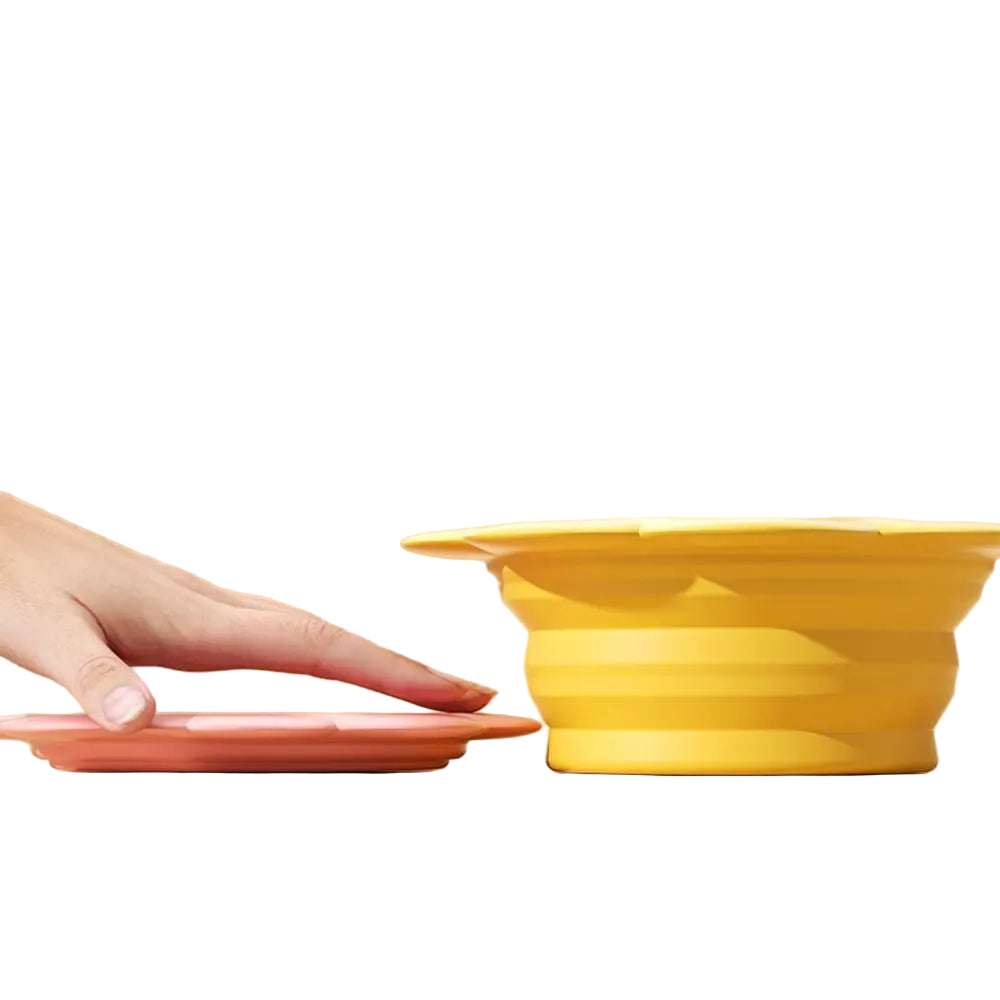 350ml Silicone Collapsible Bowl for Dogs and Cats