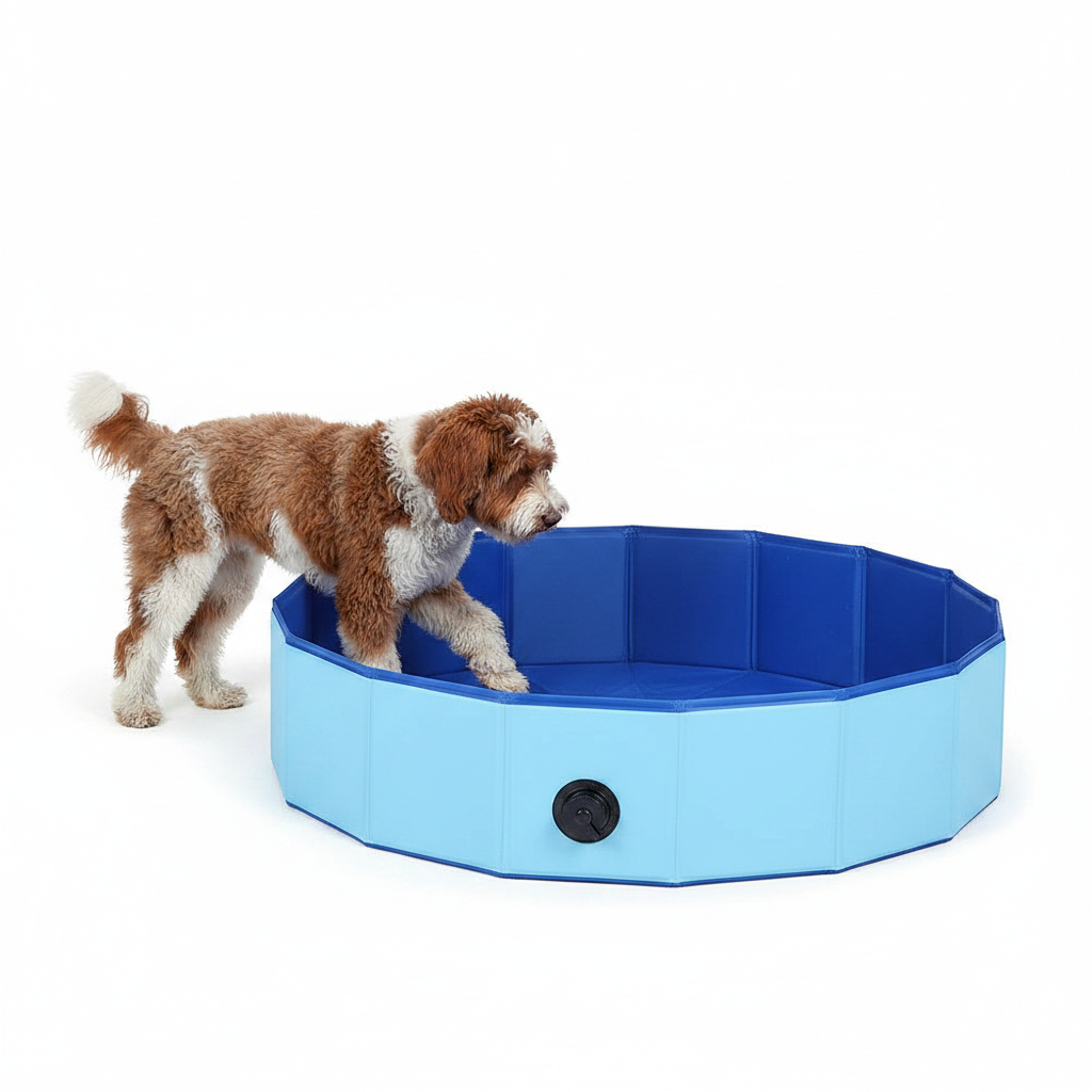 Bañera Plegable para Perros de Colores