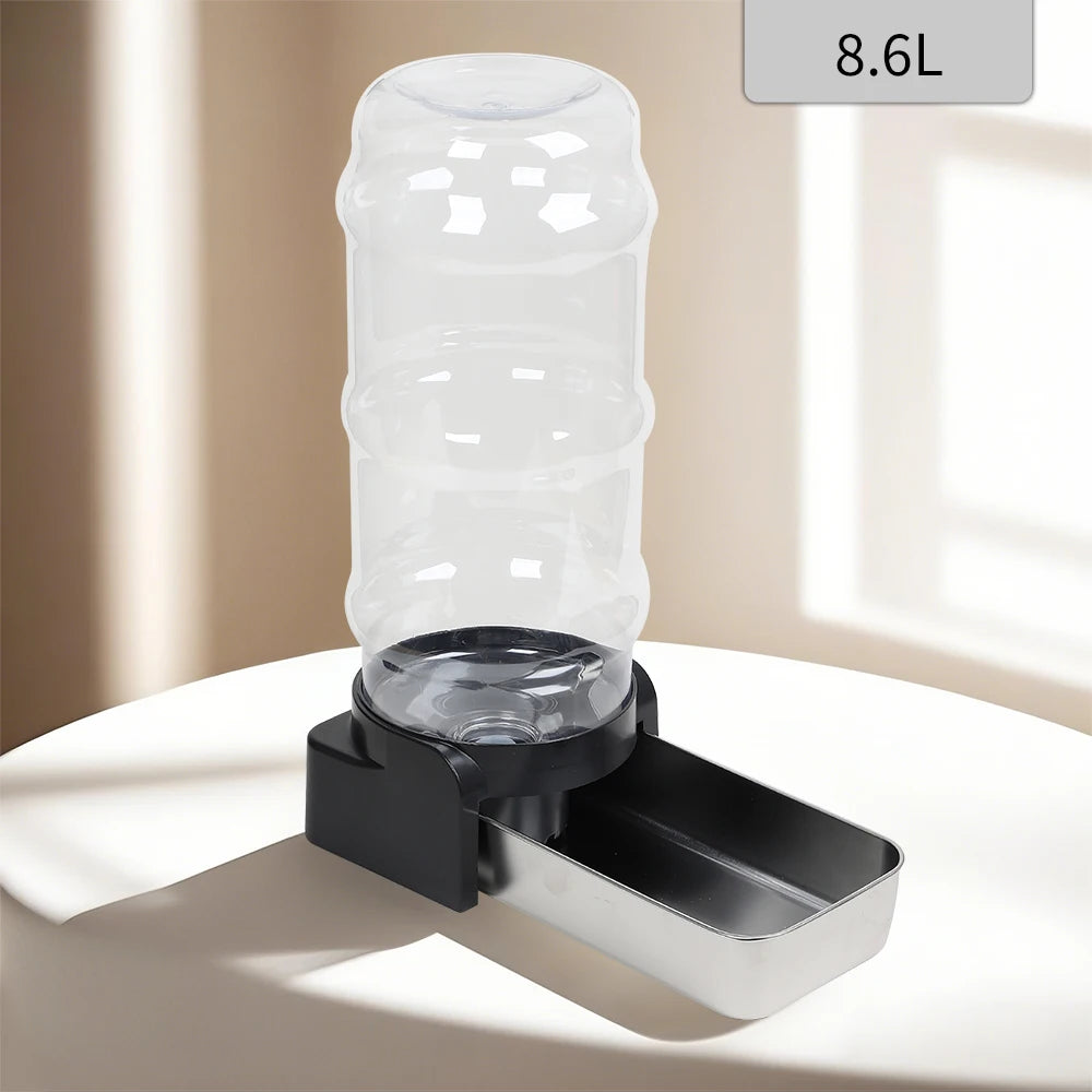 Dispensador Automático de Agua y Comida para Perros y Gatos – Grande, Práctico y Duradero