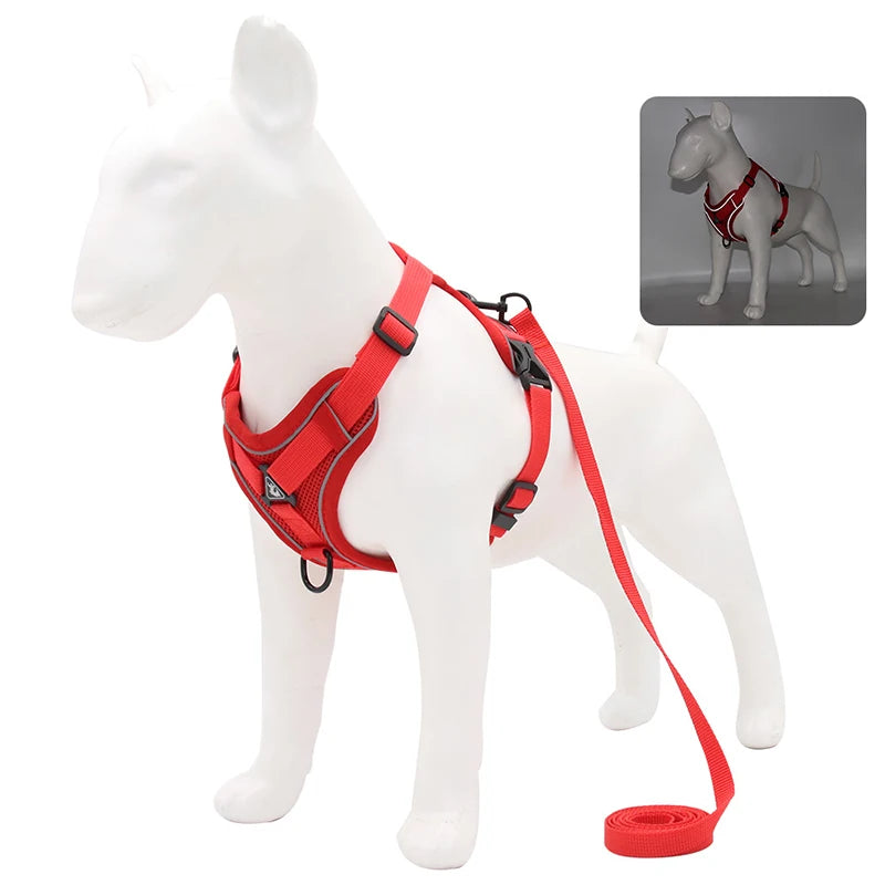 Arnés Reflectante Ajustable para Perros Pequeños