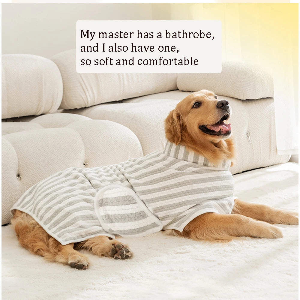 Ultra Absorbent Pet Dog Bath Towel Quick Drying Dog Bath Towel Thicken Soft Bathrobe For Pets