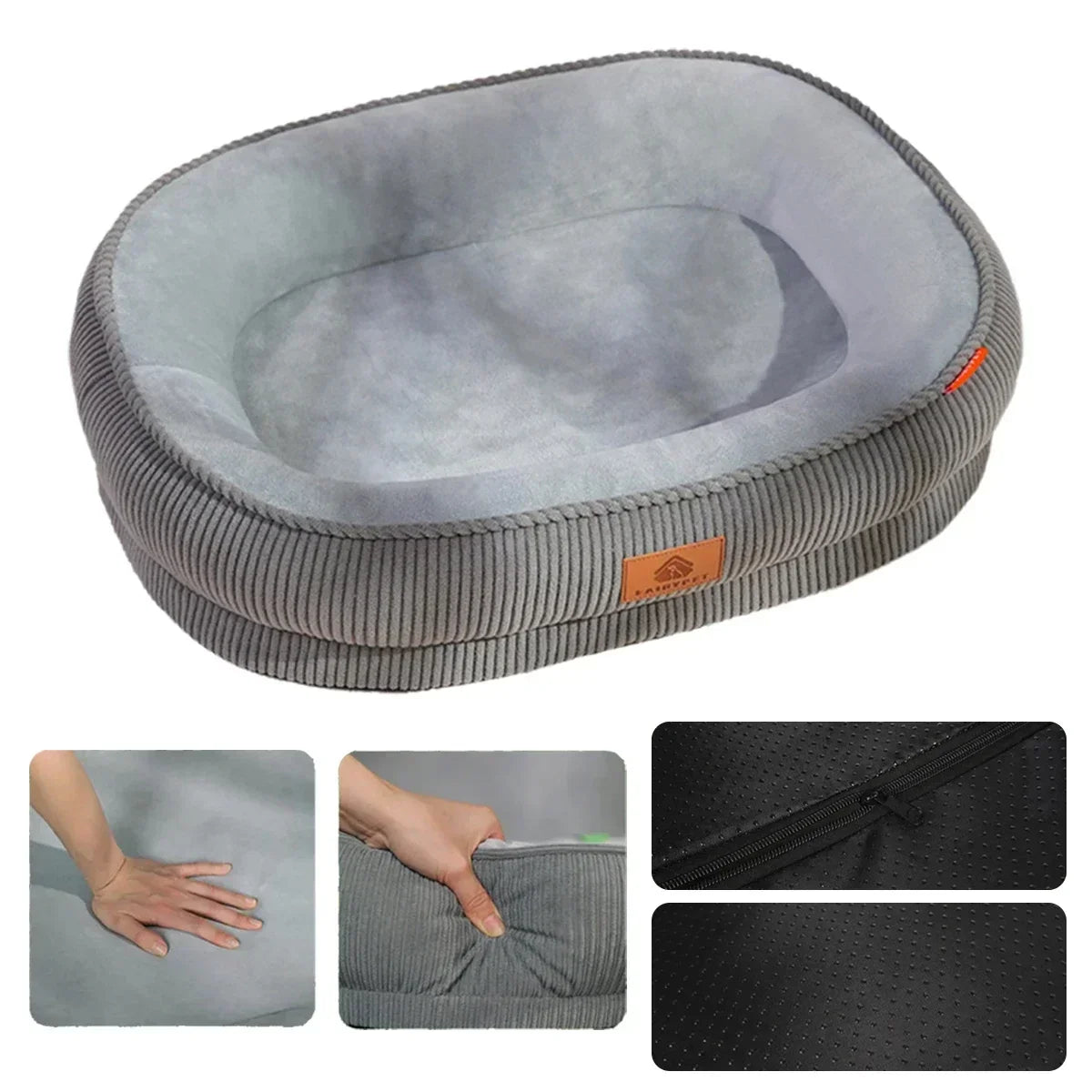 Cama Desmontable Resistente para Perros Pequeños y Medianos