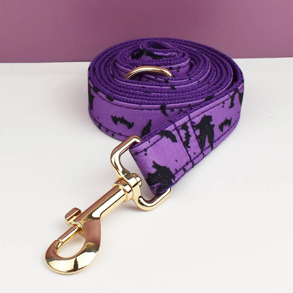 Set de Collar, Arnés y Correa con Placa Grabada Personalizada