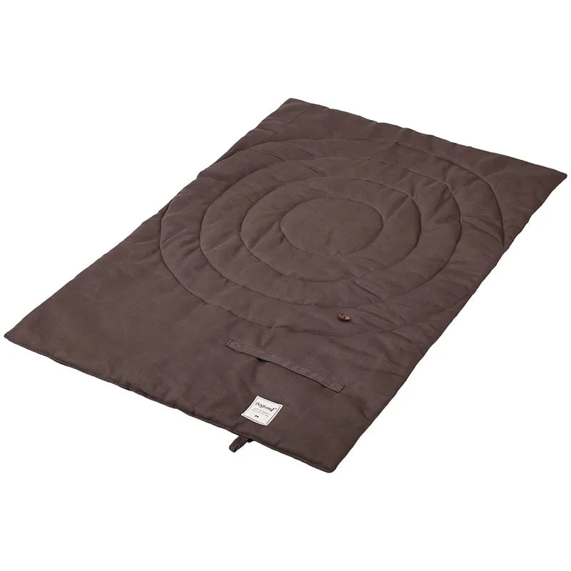 Cama-Manta Plegable para Perros: Confort Impermeable y Térmico