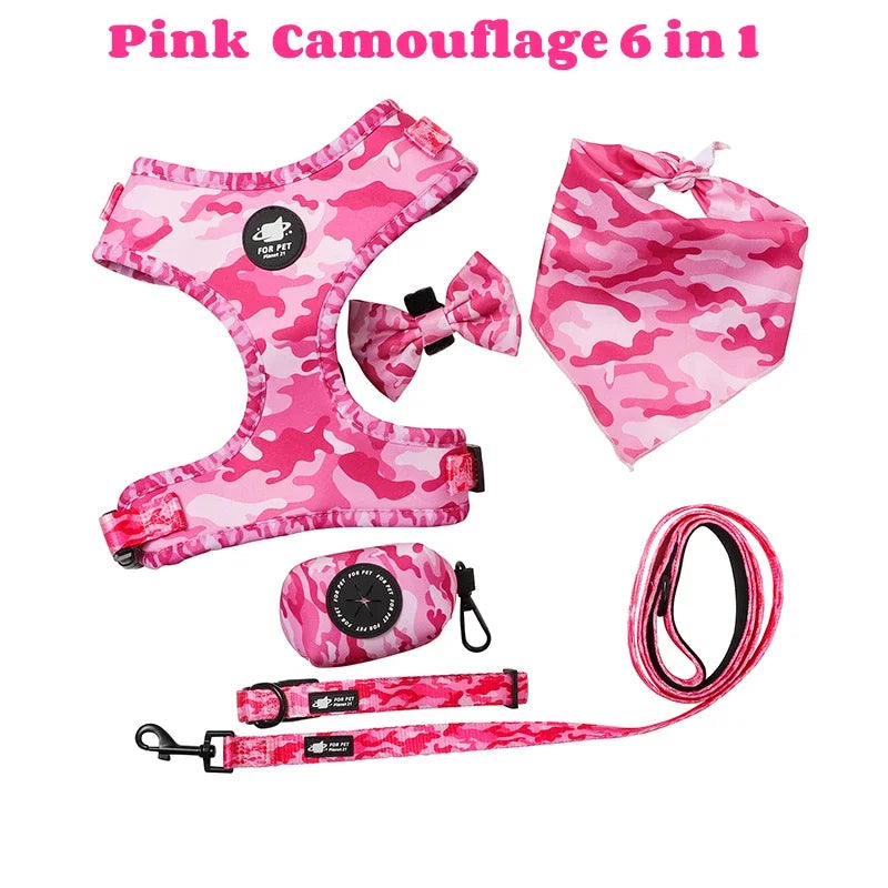 Set de Árnes Paseo 6 en 1: Estampado de Camuflaje y Resistencia Táctica