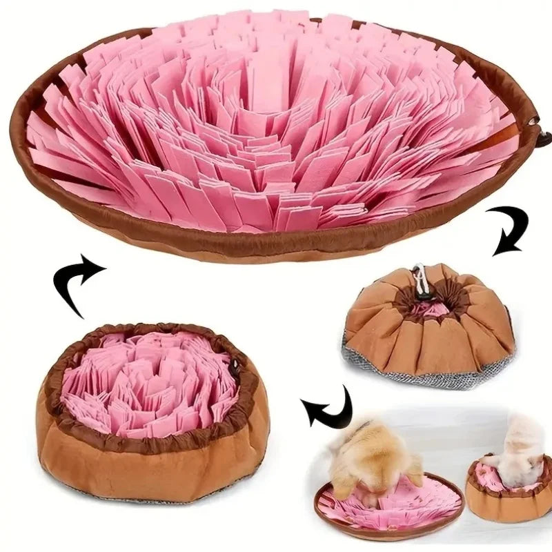 Alfombra de Olfato Plegable – Estimulación Mental y Alimentación Lenta