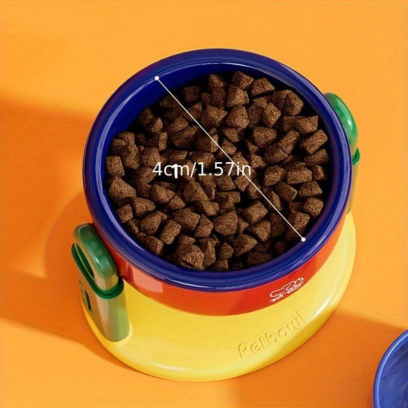 Comedero Elevado Ajustable Antideslizante para Perros – Ergonómico, Seguro y Práctico