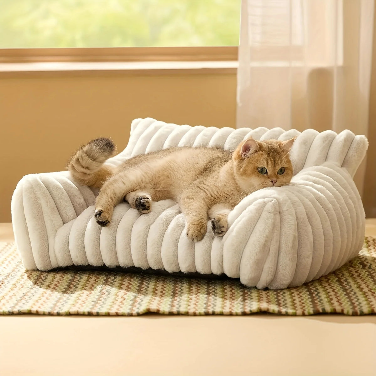 Cozy Sofa Bed for Cats and Dogs - Deep Rest