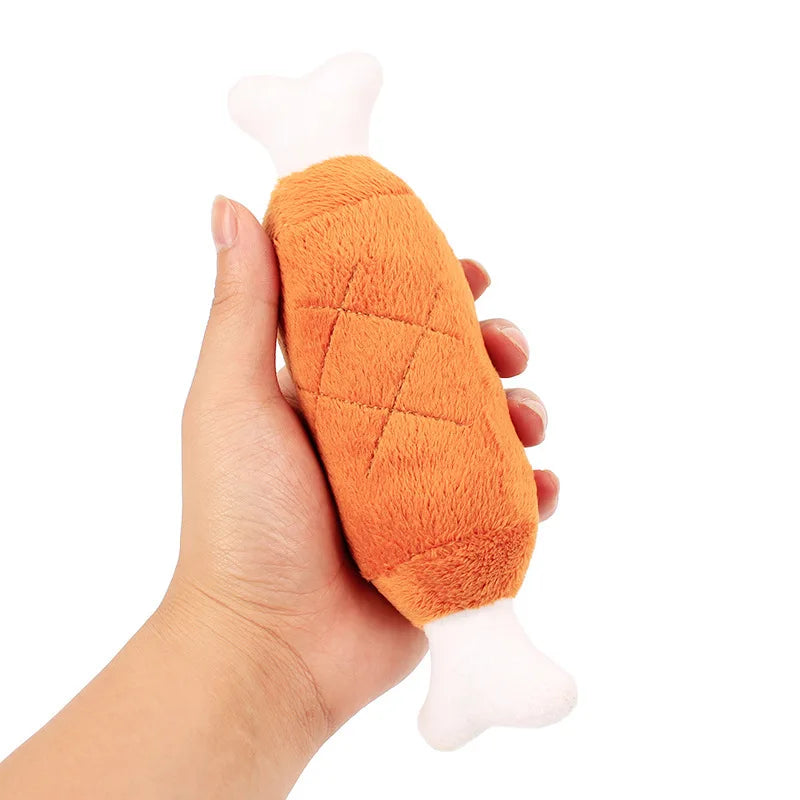 Juguete de peluche suave para perros – Diversión segura y saludable