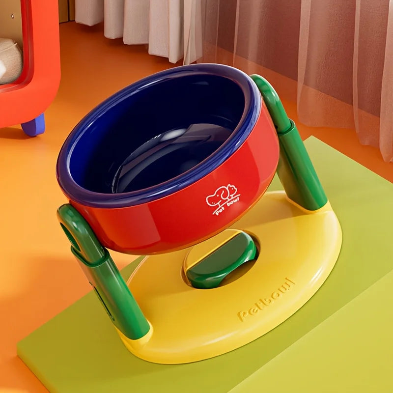 Comedero Elevado Ajustable Antideslizante para Perros – Ergonómico, Seguro y Práctico