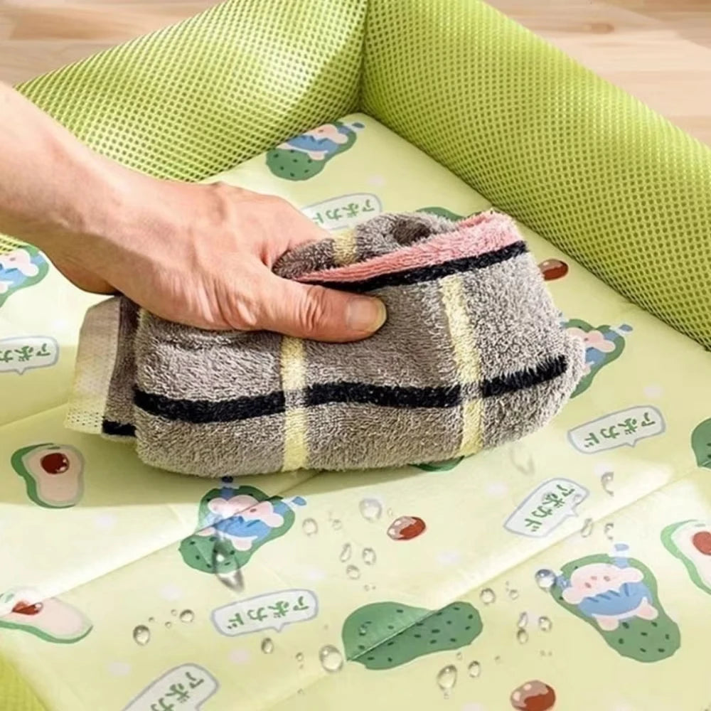 Cama Refrescante Cuadrada Lavable para Perros