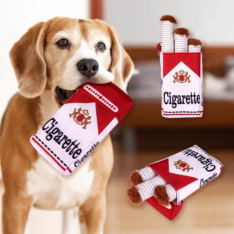 Creative Plush Toy: Funny Cigarette Design