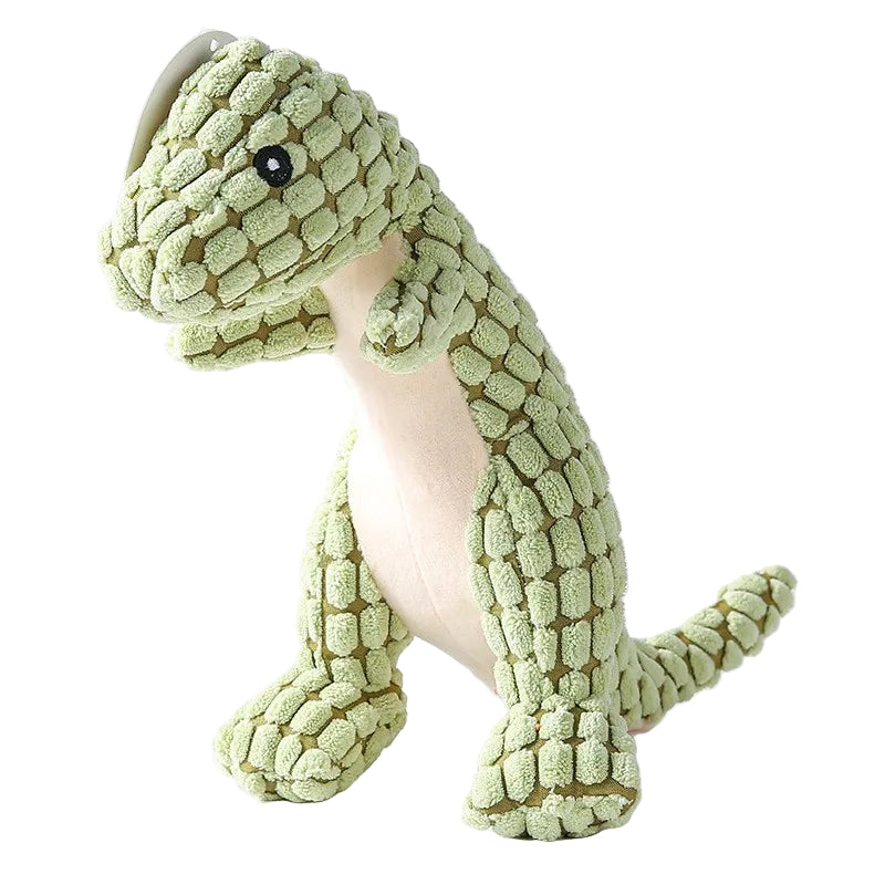 Juguete Mordedor con Sonido para Perros - Diseño Dinosaurio Divertido y Seguro