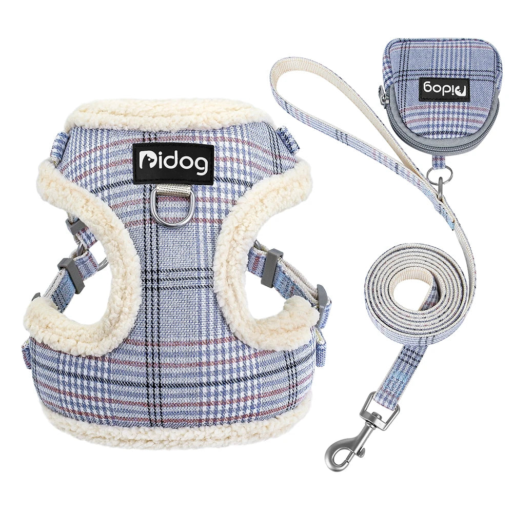 Set de Paseo Soft 3 en 1: Arnés Acolchado con Mochila y Correa a Juego
