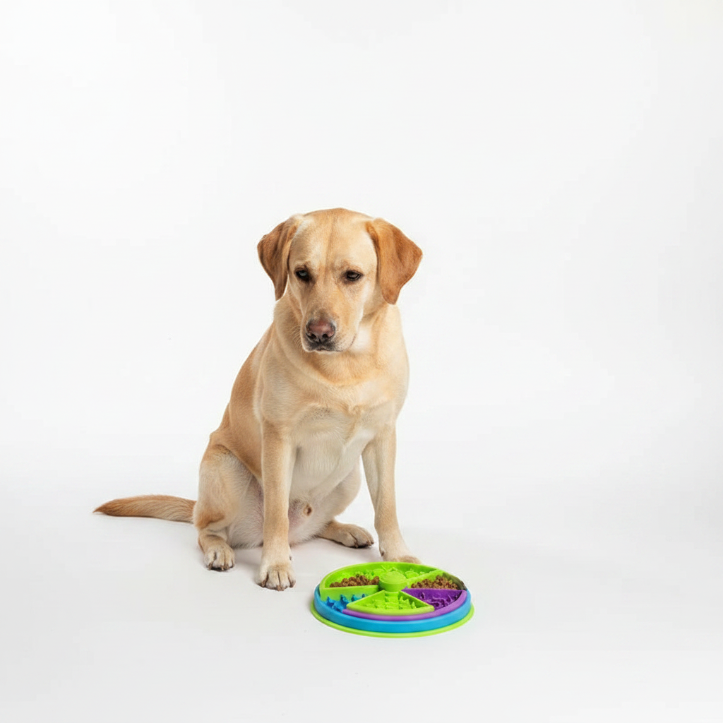 Comedero Puzle de 3 Niveles para Perros