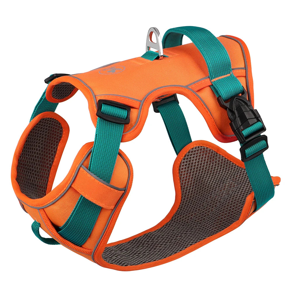Arnés para Perros Ergonómico Transpirable con Soporte y Seguridad Reflectante