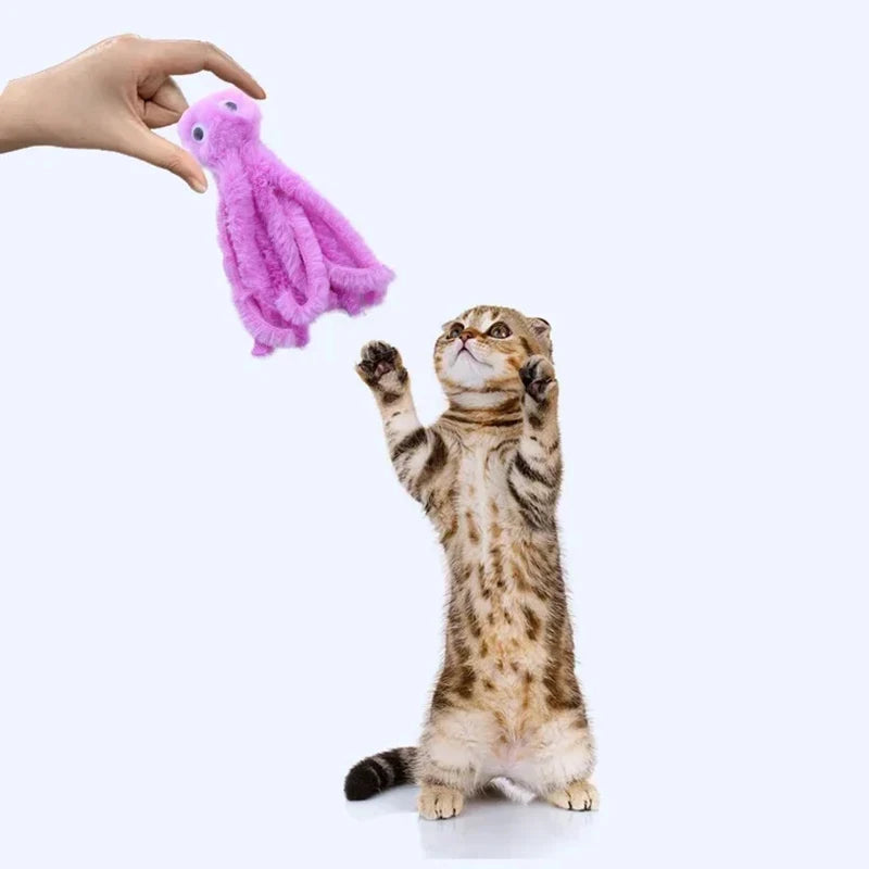 Juguete de peluche resistente para gatos – Diversión y juego interactivo