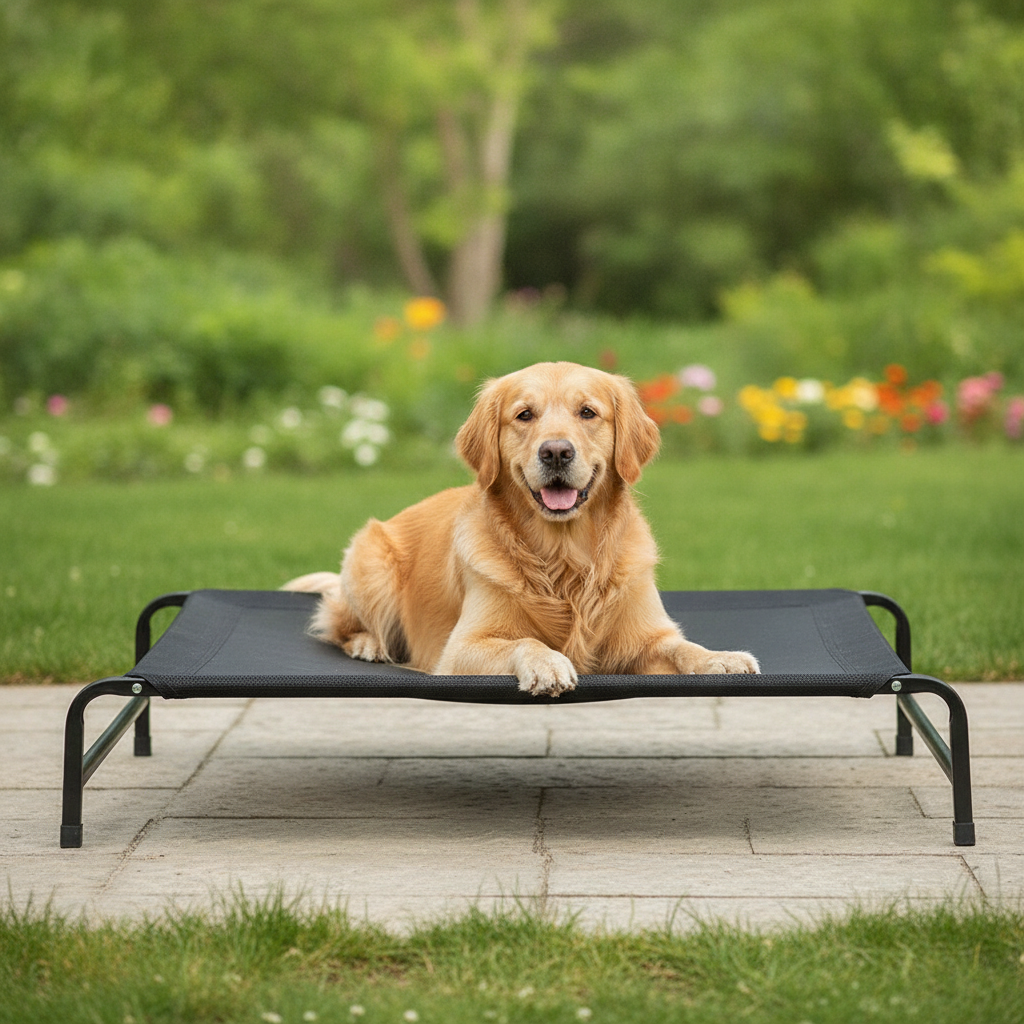 Cama Elevada de Malla para Perros - imagen 1