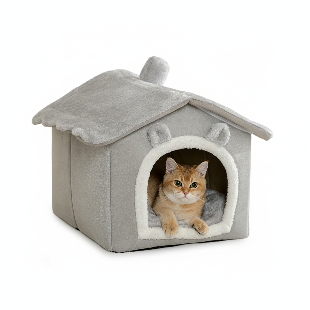 Casa Plegable para Gatos y Perros Extra Pequeños - imagen 1