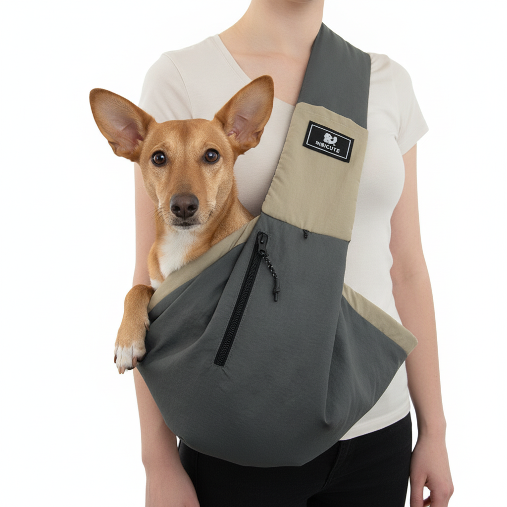 Bolso Bandolera Bicolor con Bolsillo de Cremallera - imagen 1