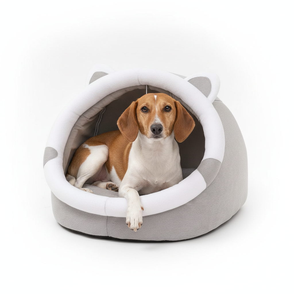 Cueva Autocalentable para Gatos y Perros Pequeños - imagen 2