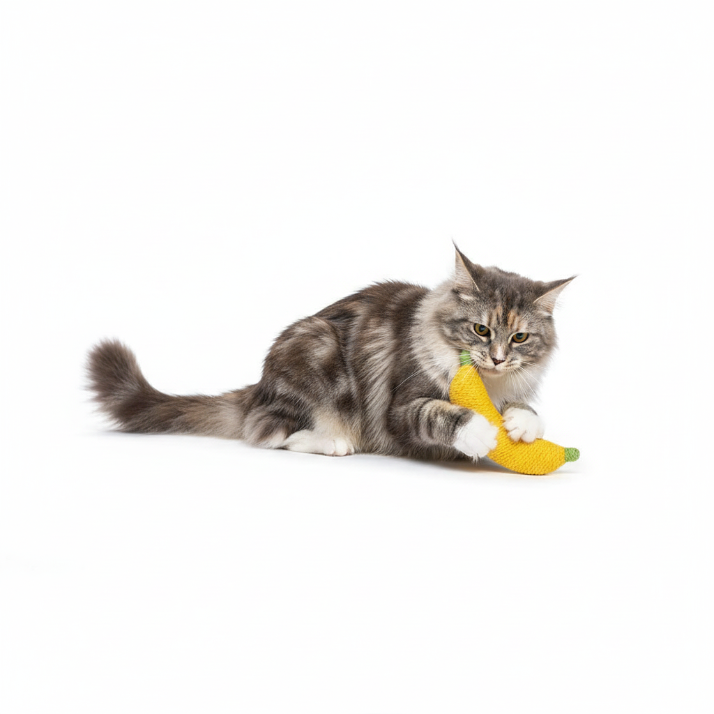 Juguete de Sisal con Forma de Plátano para Gatos - imagen 2