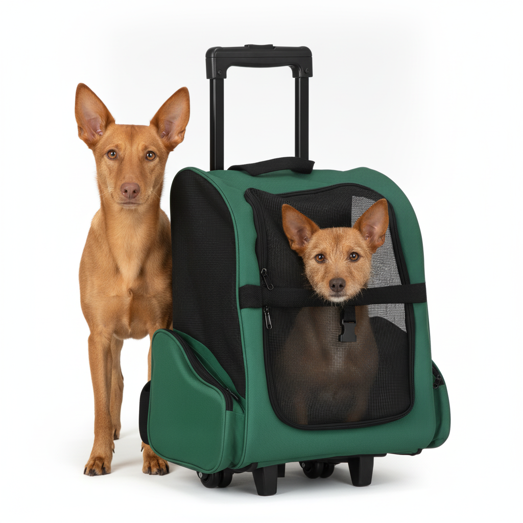 Transportín de Tela con Ruedas para Mascotas - imagen 2