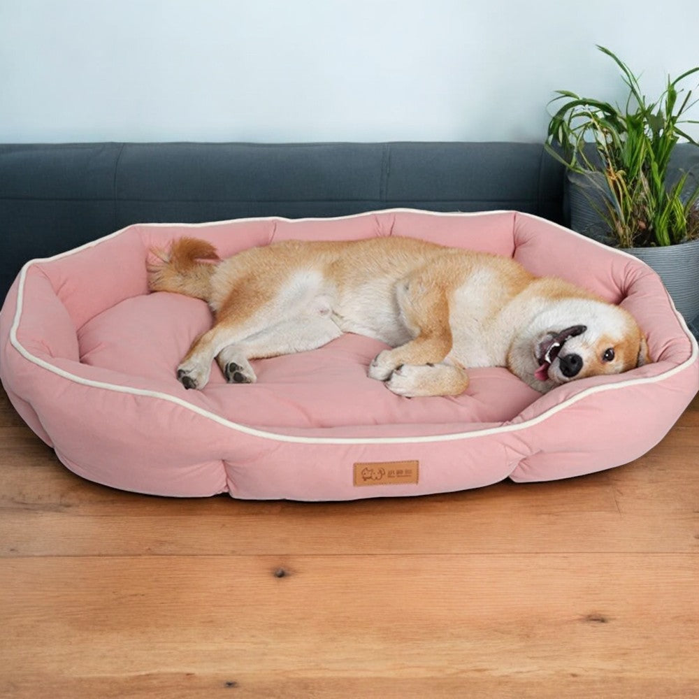 Cama para Perros de Pana Ultra Cómoda