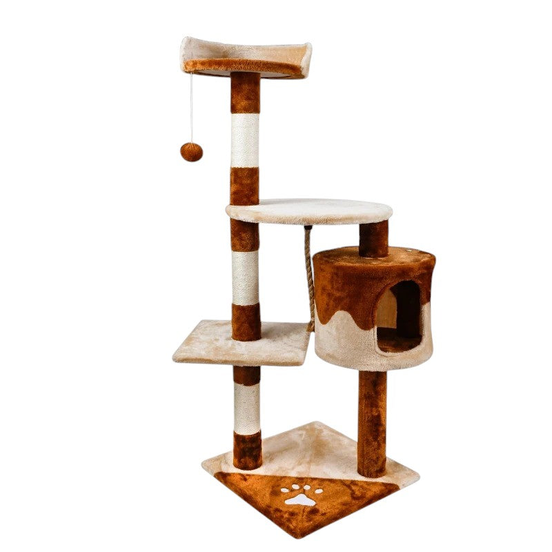 Árbol Rascador de Gatos de 4 Niveles