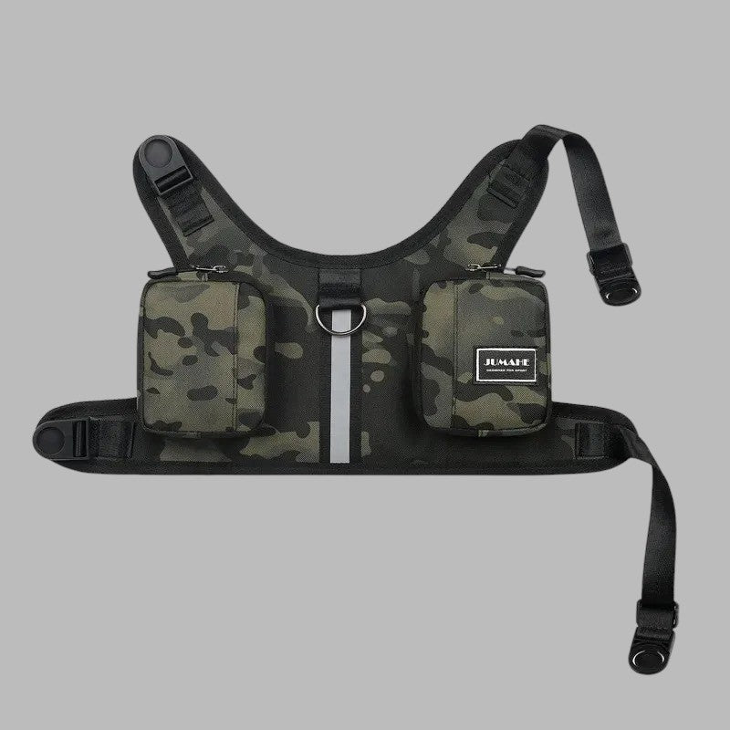 Arnés Mochila Militar Reflectante para Perros