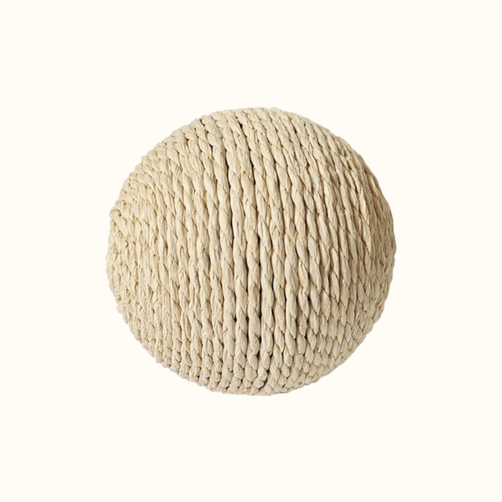 Pelota de Sisal Grande para Gatos – Diversión Activa y Uñas Saludables