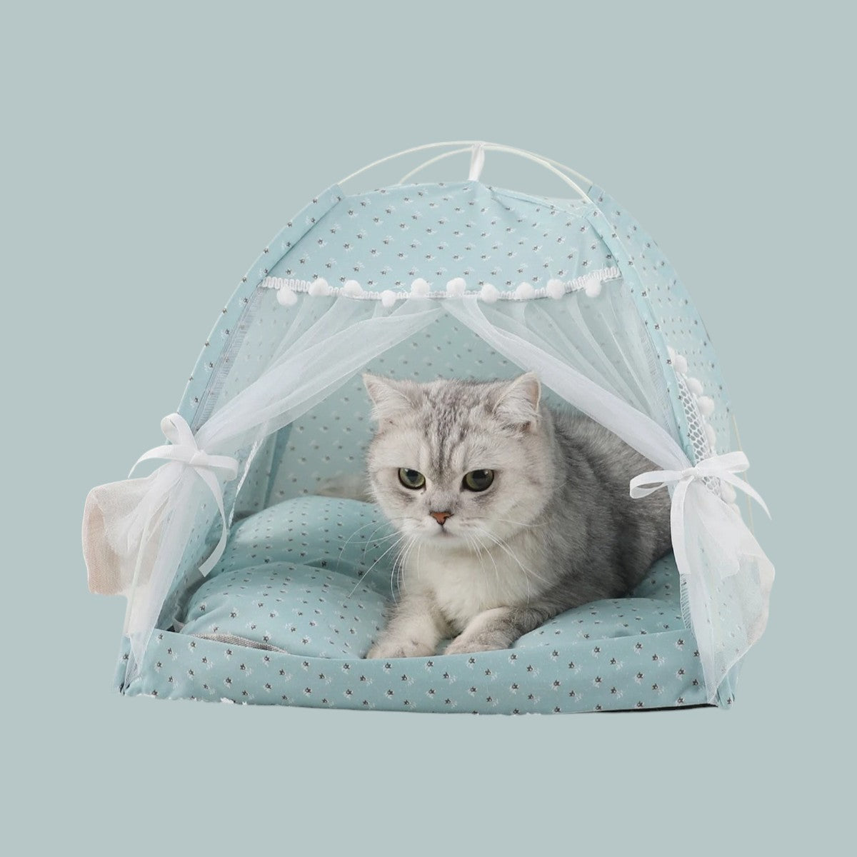 Cama Invernal para Gatos de Tienda Pastel
