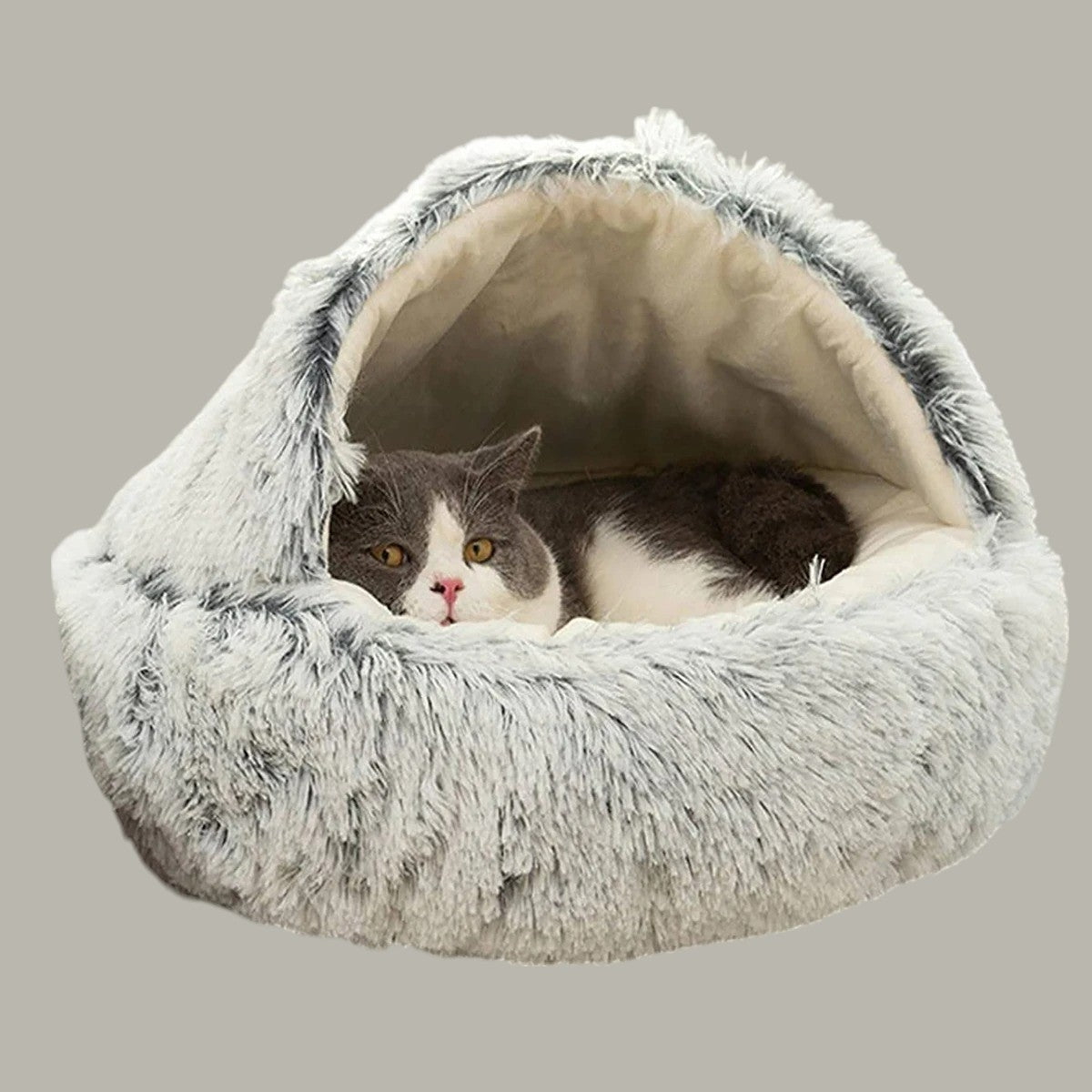 Cama para Gatos y Perros Donut Calmante