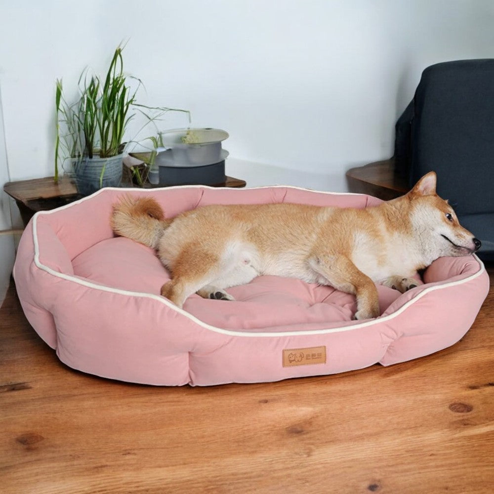 Cama para Perros de Pana Ultra Cómoda