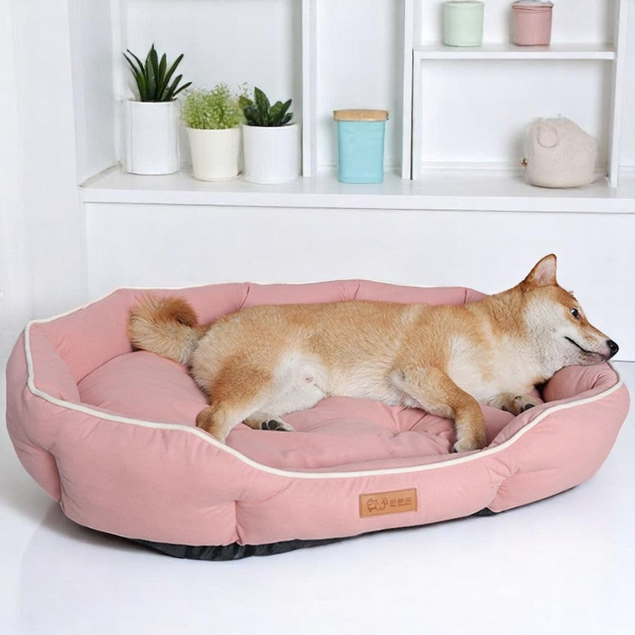 Cama de felpa ultra suave para perros – Comodidad y relax superior