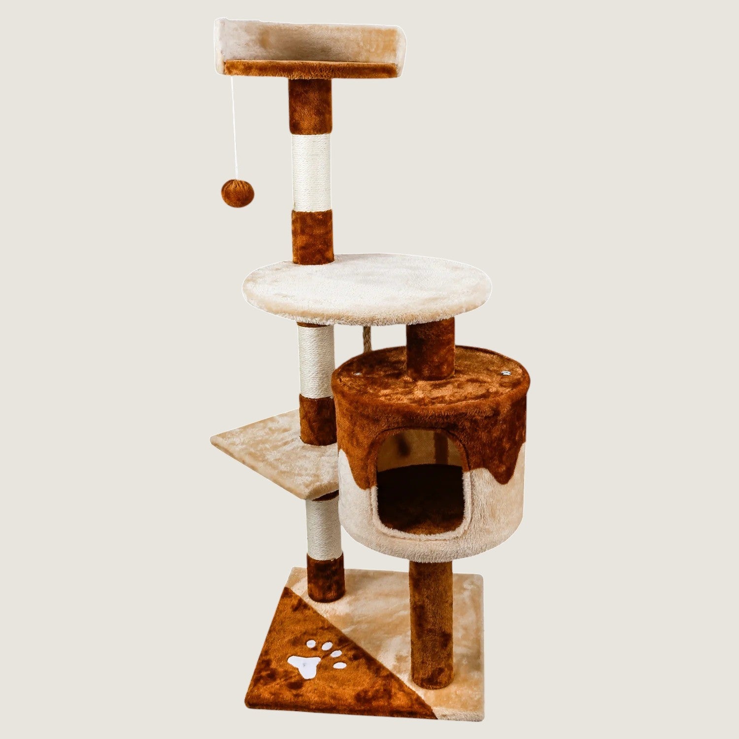 Árbol Rascador de Gatos de 4 Niveles