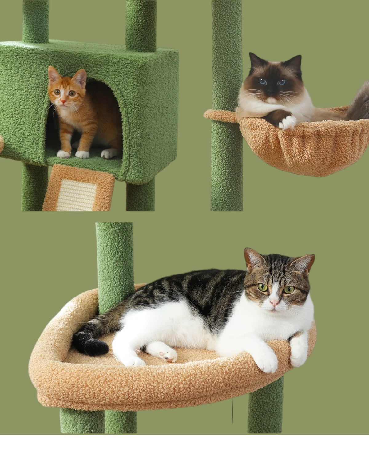 Árbol para Gatos de Múltiples Pisos